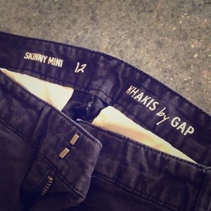 Navy Blue GAP Skinny Khakis